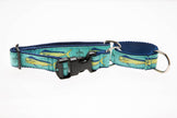 Guy Harvey Bull Dolphin Side Release Buckle Clip Dog Collar