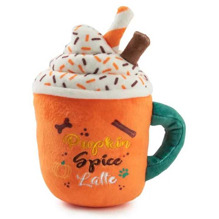 Pupkin Spice Latte Dog Toy