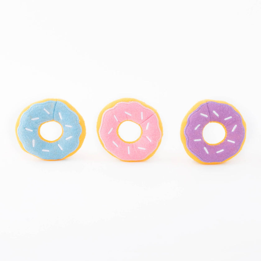 Miniz Donut Dog Toy- Single