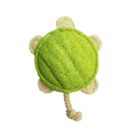 Hip Doggie -  Organic Vegetable Dental Toy - Turtle