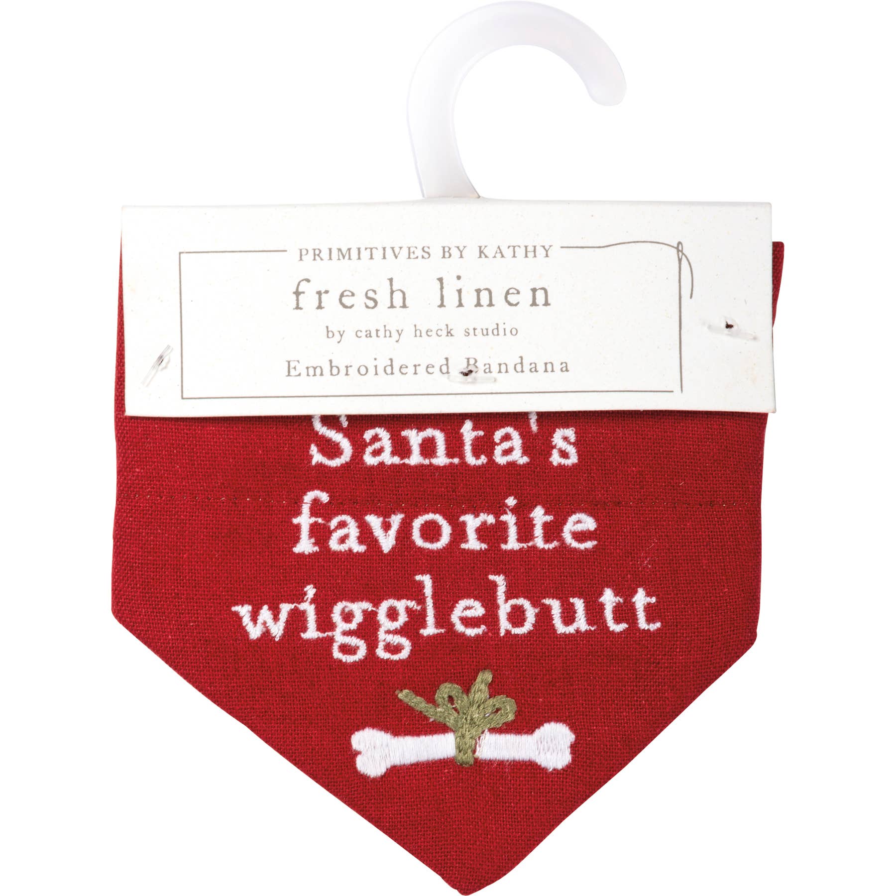 Wiggle/Naughty List Small Collar Bandana