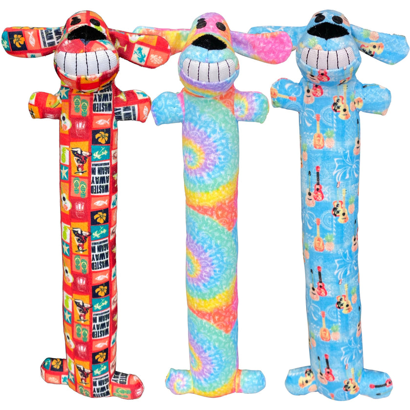 Multipet Margaritaville® Loofa Dog® Plush Dog Toy Assrt 12