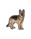 German Shepherd  - Vinyl Stickers