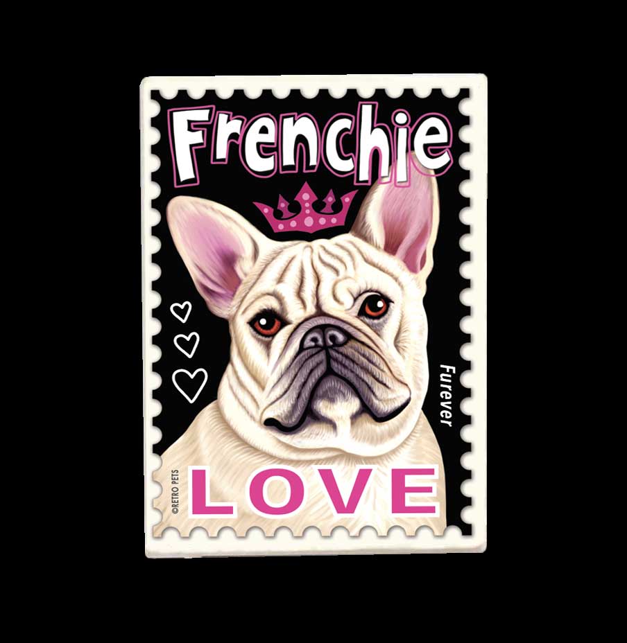 Frenchie (French Bulldog) LOVE Magnet