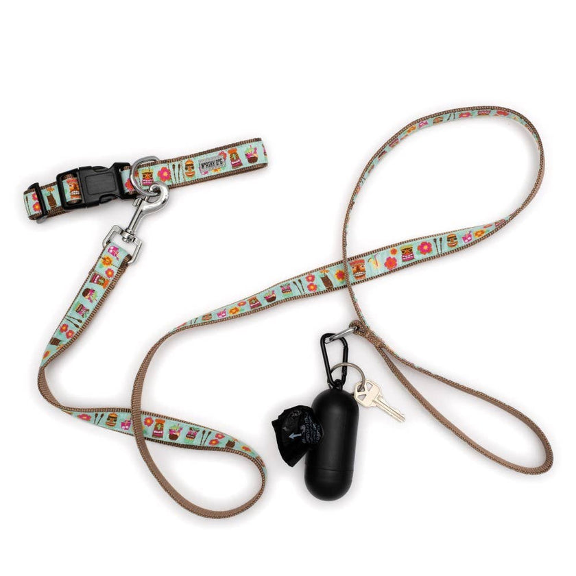 Tiki Time Dog Collar