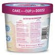 Dog Birthday Cake in A Microwave Cup-Cuppy Cake