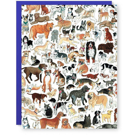 Dog Park Greeting Card