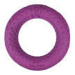 Dog Toy Large Purple Ring GOAT Sport Ring Natural Rubber Toy