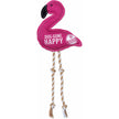Dog-Gone Happy Canvas Dog Toy on Rope