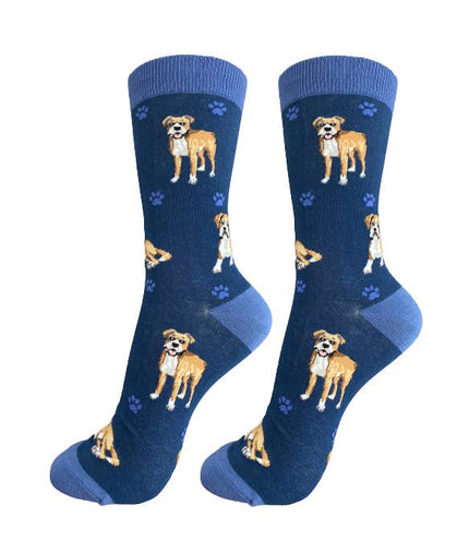 Boxer Socks - Fun Novelty Dog Socks - Unisex