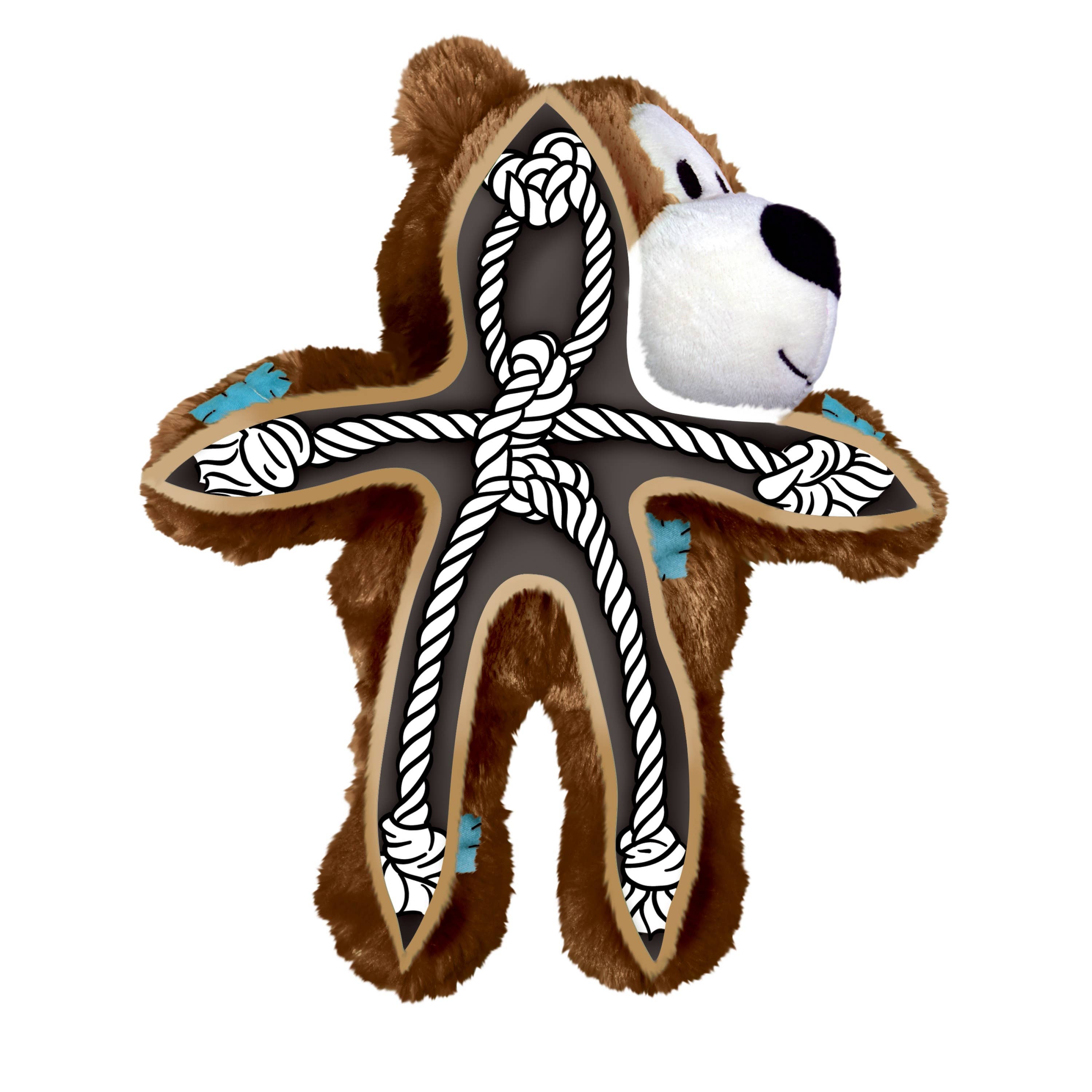 KONG® Wild Knots Bear Dog Rope Toy Assorted XS