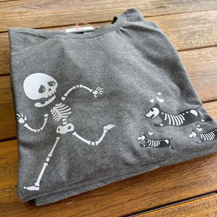 Skeletons | Funny Dog Halloween Shirt