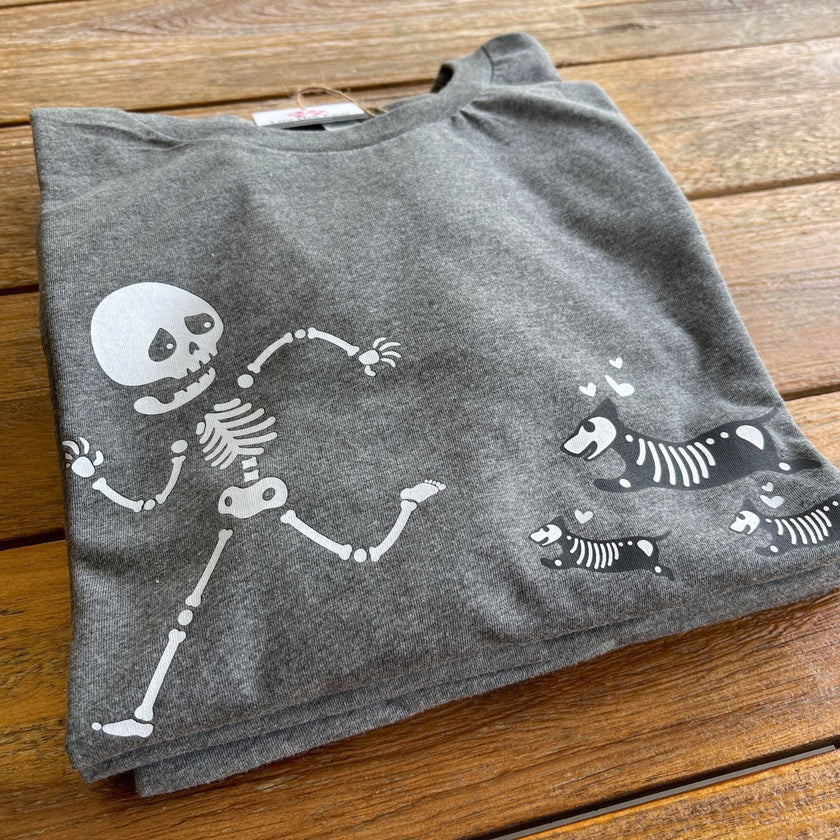 Skeletons | Funny Dog Halloween Shirt