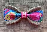 Bright Colored Fish Velcro Collar Bow Tie for Cat and Dogs