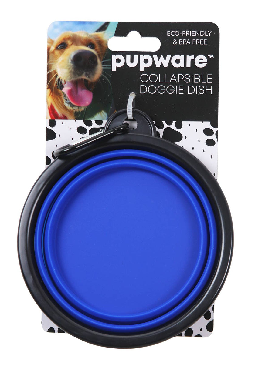 Pupware Collapsible Doggie Dish water or Food Travel Bowl