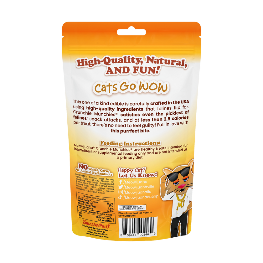 Cat Treat Crunchie Munchies Chicken Treats