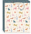 Dogs Wildflower Pets Dogs Large Vertical Floral Gift Bag