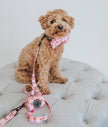 Dog Waste Bag Holder Mon Cherry Pink With Clasp