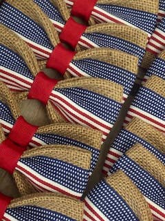 American Flag Velcro Collar Bow Tie for Cat and Dogs
