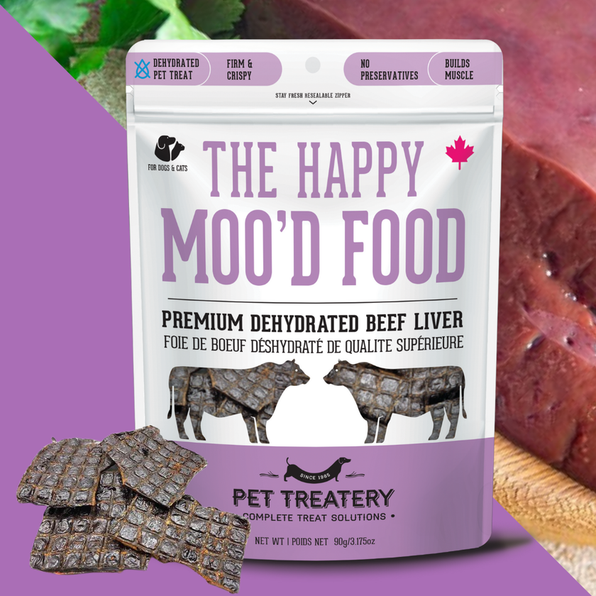 Beef Liver Dehydrated Pet Treats: High-Protein & Vitamin