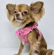 American River Polka Dot Dog Harness - Pink