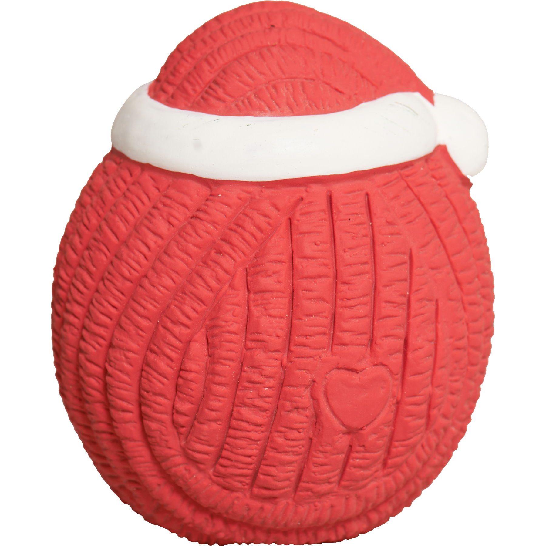 Grumpus & Santa Ruff-Tex Christmas Latex Balls 2pk Dog Toy Set