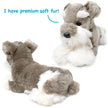 Siegfried The Schnauzer | 13 Inch Stuffed Animal Plush