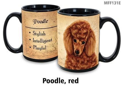 Poodle Red Mug Coffee Cup