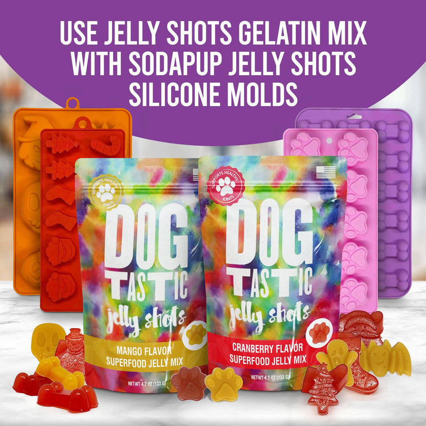 SP Dogtastic Jelly Shots Silicone Mold - Bone Shape
