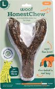 Dog Toy Beef WOOF HonestChew Meaty YGnawt Dog Chew Toy
