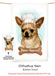 Chihuahua Fawn Flour Sack Kitchen Towel