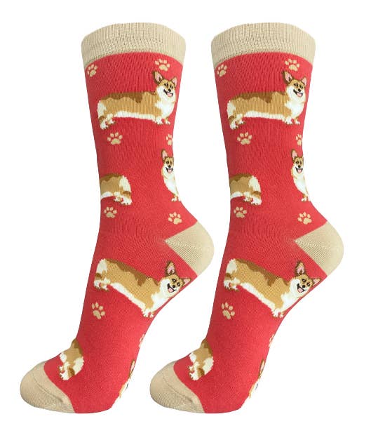 Welsh Corgi Socks Dog Socks Unisex