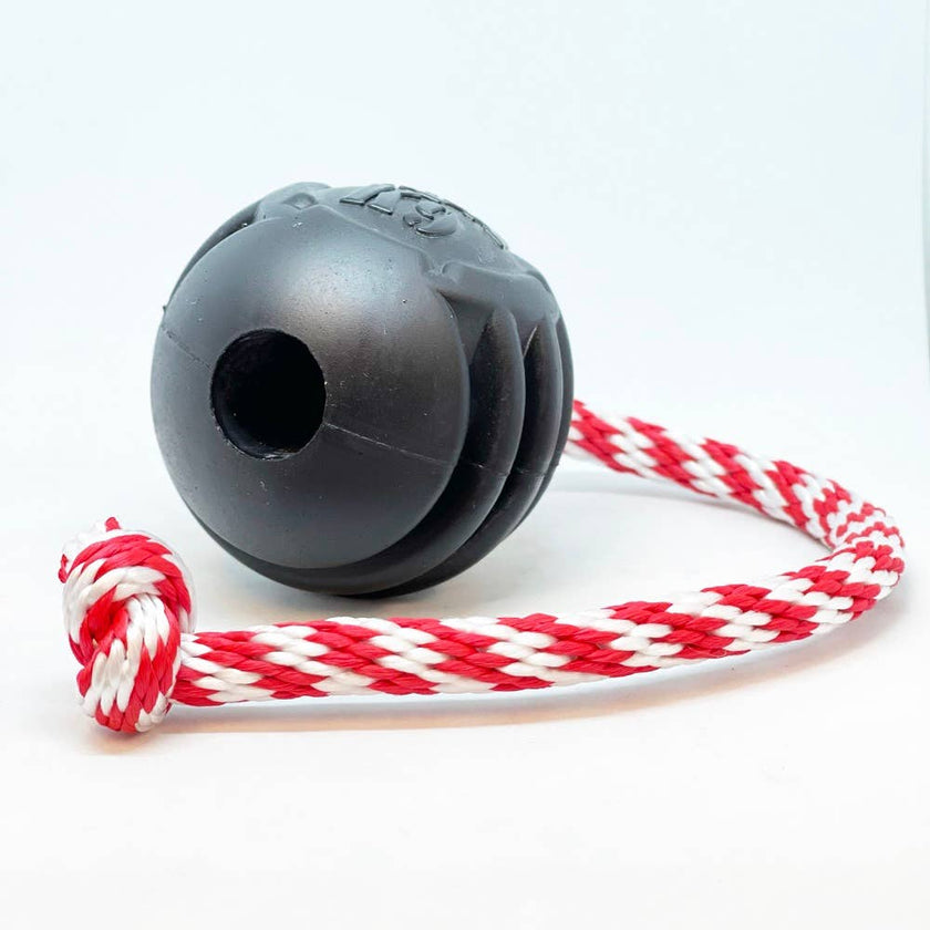 SP Magnum Black Stars and Stripes Ultra-Durable Rubber Dog Chew