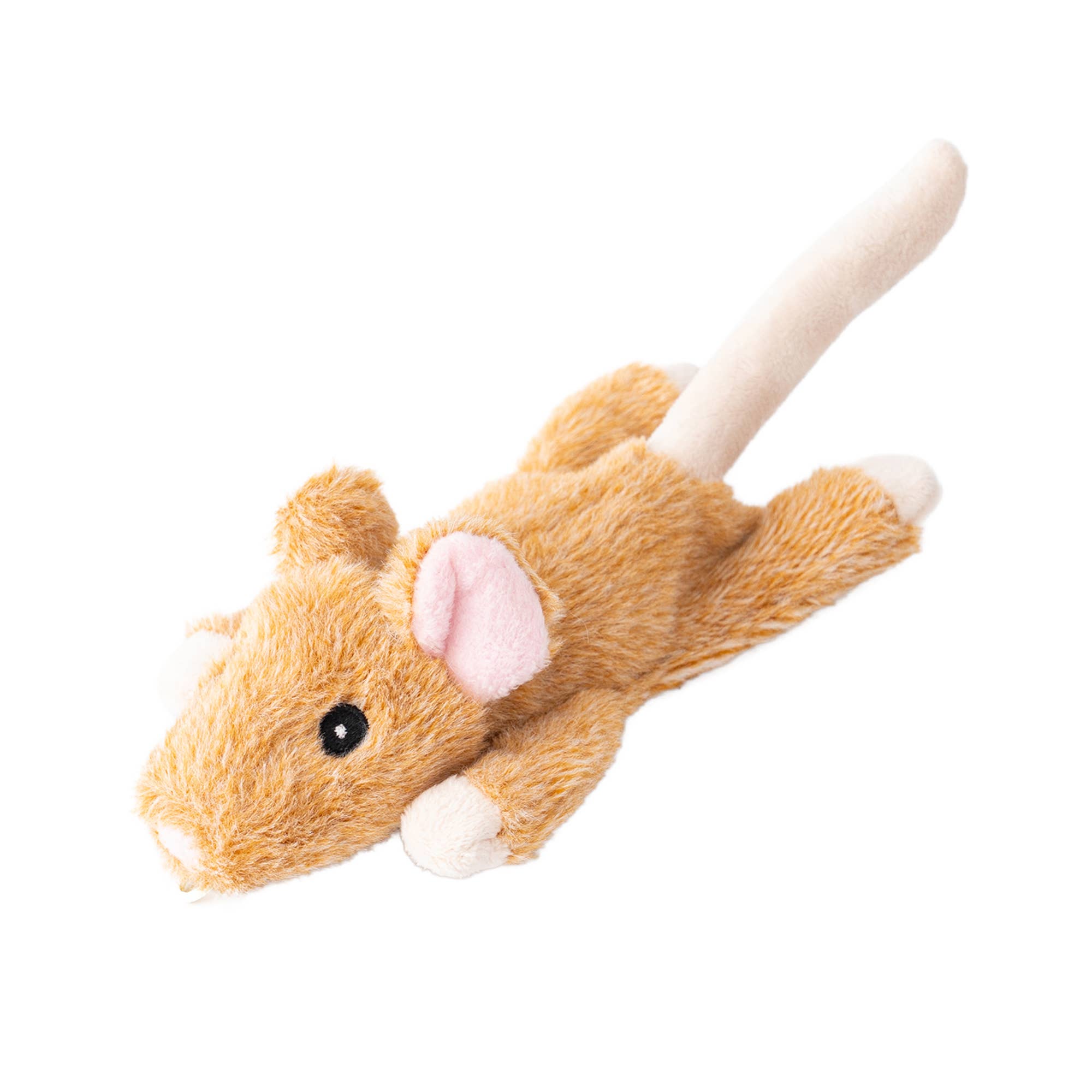 Dog Toy Mouse Stuffless Squeaker Toy