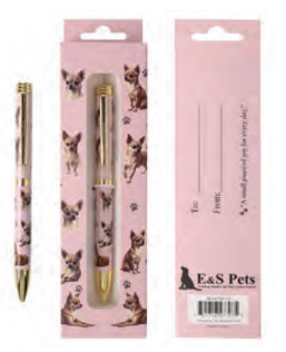 Chihuahua Tan Ball Point Pen