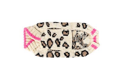Leopard Dog Pet Sweater