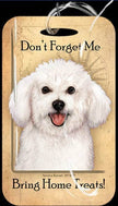 Travel in Style with Our Bichon Frise Luggage Tag