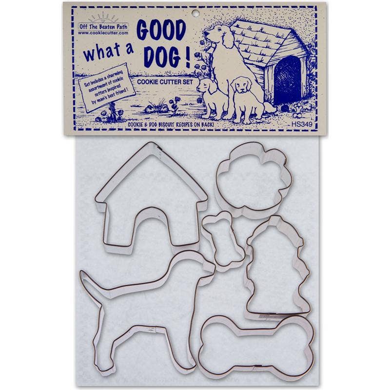 Good Dog Cookie Cutter 6 Piece