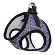Plaid Mesh Step in Harness