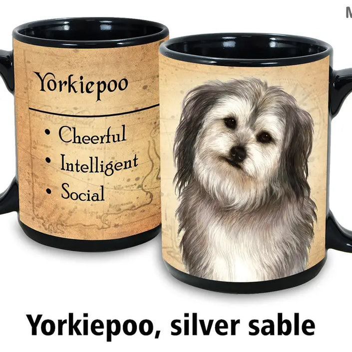 Yorkiepoo Silver Sable Mug Coffee Cup