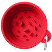 Travel Slow Feeder Dog Bowl with Non-Slip Suction Bottom