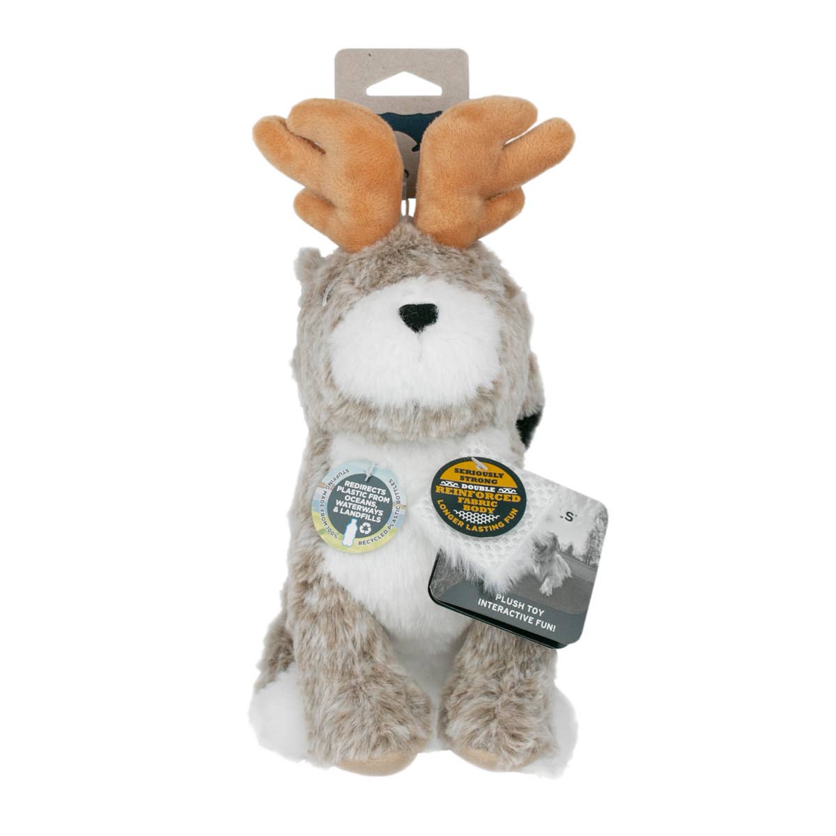 Animated Jackalope Dog Toy