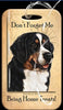 Travel in Style with Our Bernese Mountain Dog Luggage Tag