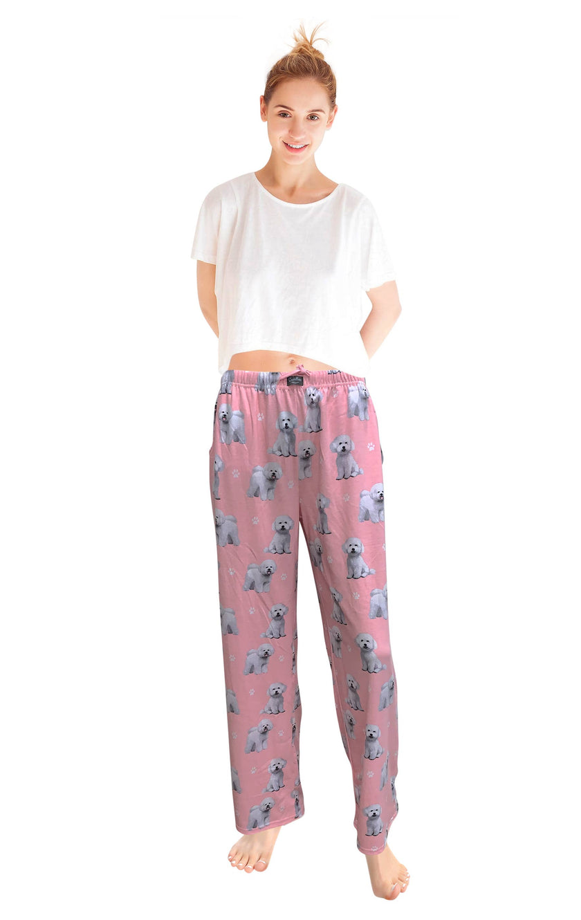 Bichon Frise Pajama Bottoms