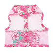 Cool Mesh Dog Harness - Hawaiian Hibiscus Pink