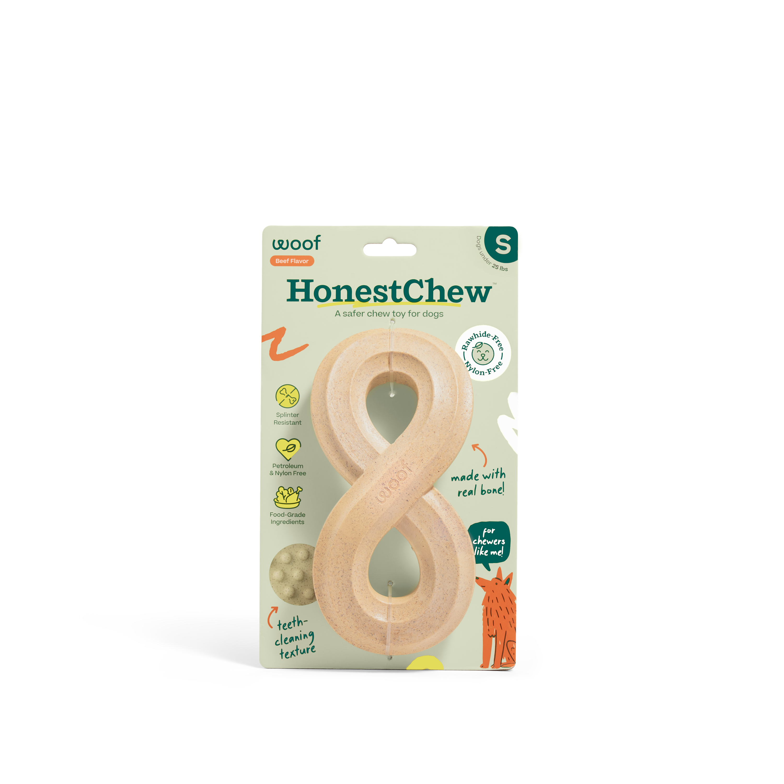 Dog Toy Infinity Chew Natural HonestChew Toy