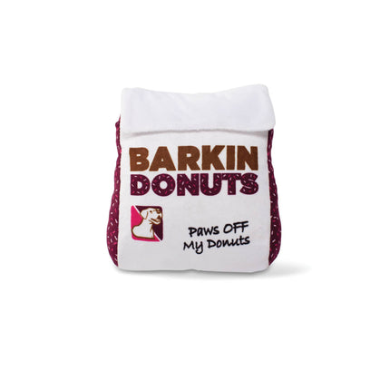 Wagsdale Barkin Donuts Donut Bag Plush Dog Toy