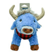 Dog Toy Ox Crunch Plush Blue Ox Toy