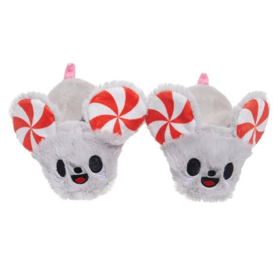 BARK Peppermice Slippies Plush Dog Toy XS / Small 2pc