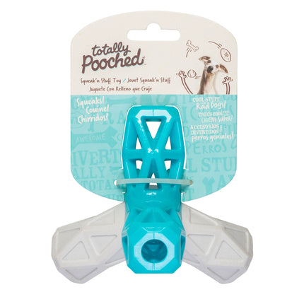 Totally Pooched Squeak n' Stuff Foam Rubber Dog Toy